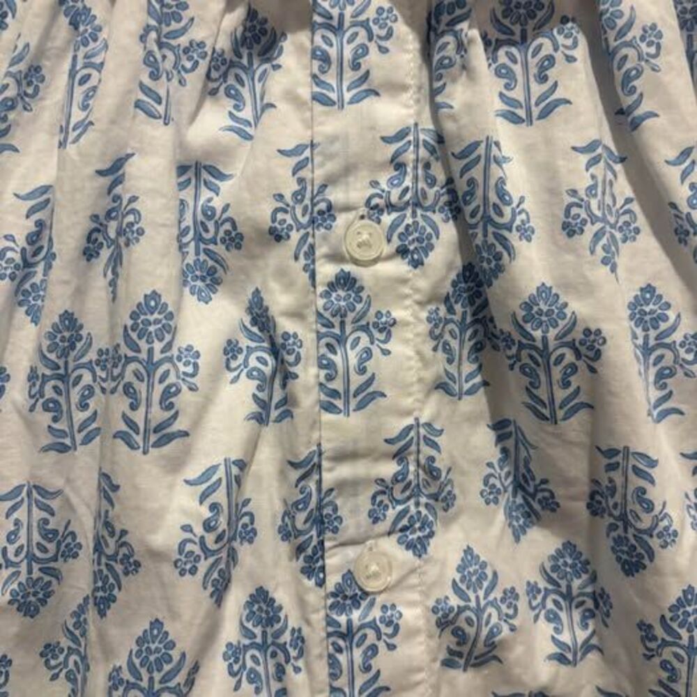 Hope & Henry Baby Organic Ruffle Collar Dress and Bloomer Set 12-18 mo - Picture 4 of 7